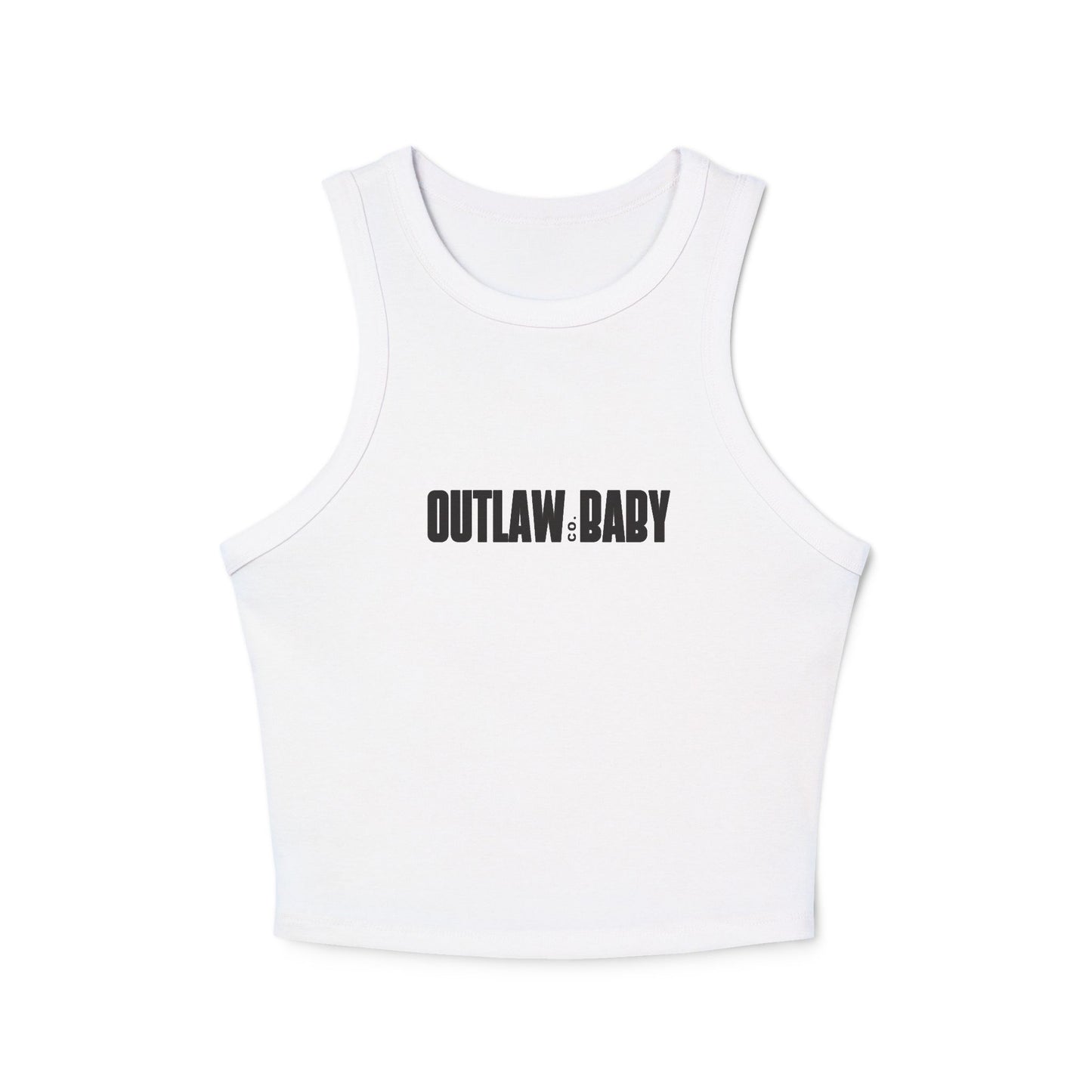 Outlaw Baby Women's Micro Rib Racer Tank Top