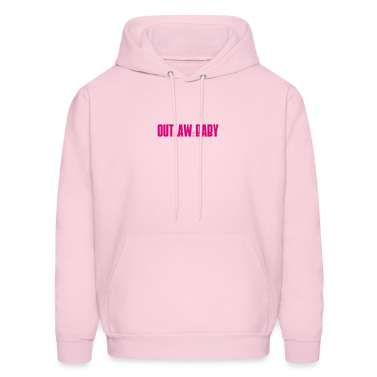 Men's Hoodie - pale pink