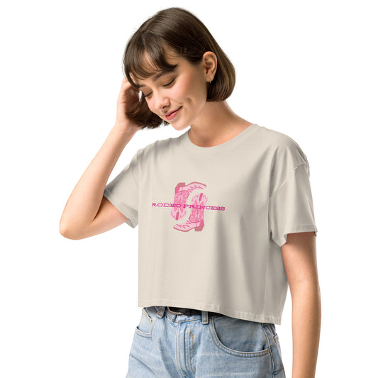 Rodeo Princess Cropped Tee